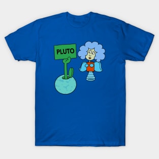 Interplanet Janet - Pluto T-Shirt